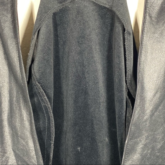 Vintage LBD Frederick's Of Hollywood Cut Out Sides Little Black Dress Size 13 14 - Picture 8 of 10